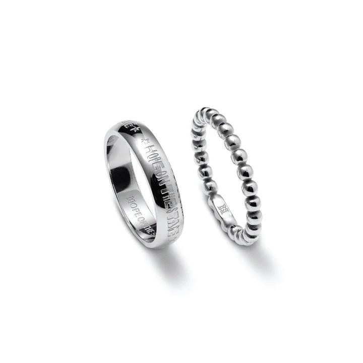 BTS J-HOPE - HOPE ON THE STAGE OFFICIAL MD LAYERED RING SET