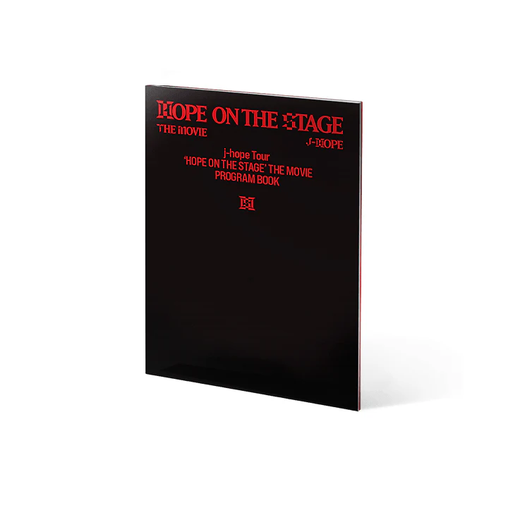 BTS J-HOPE - HOPE ON THE STAGE THE MOVIE TOUR PROGRAM BOOK