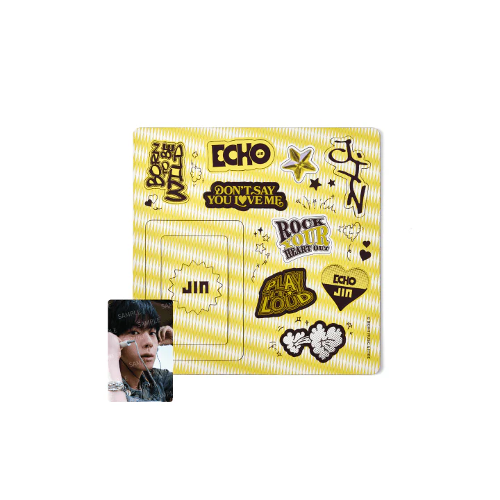 BTS JIN - ECHO OFFICIAL MD PHOTO & MAGNET PHOTO HOLDER