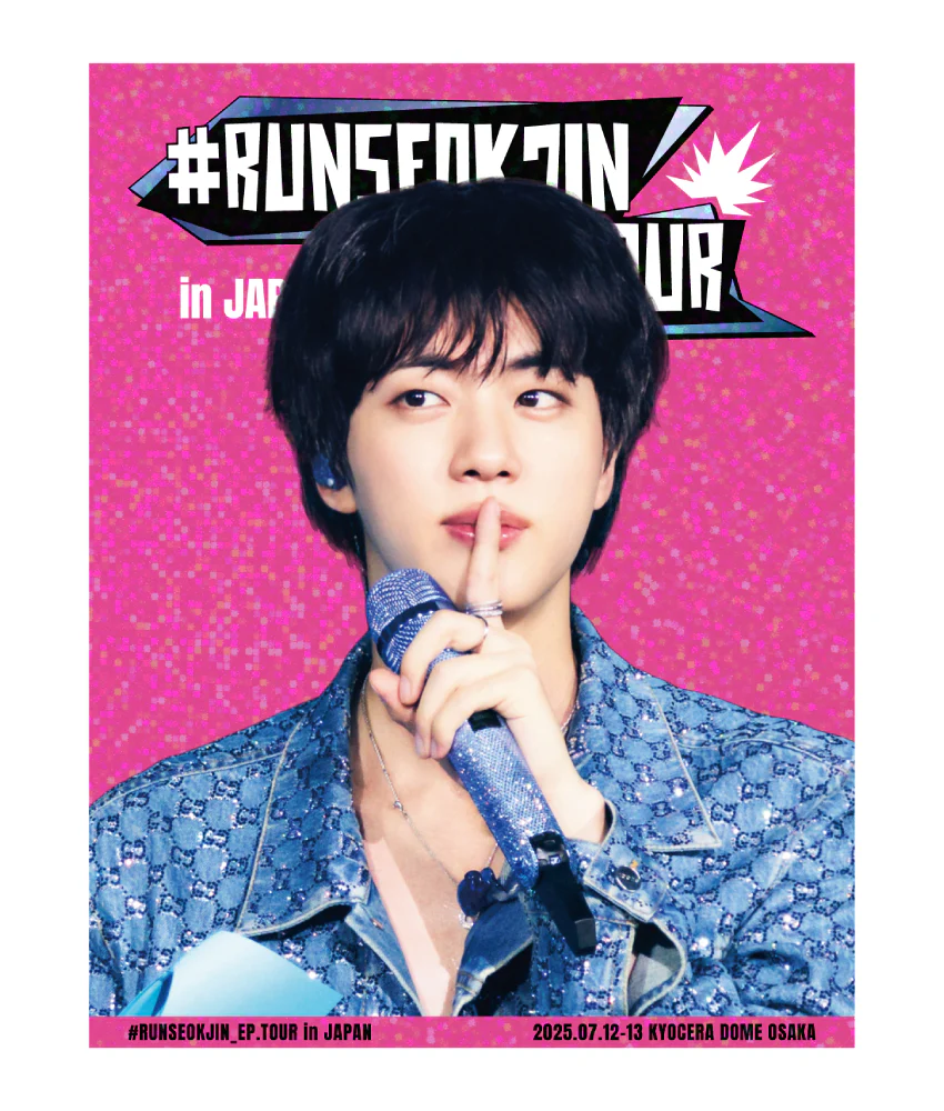 BTS JIN - #RUNSEOKJIN EP TOUR IN JAPAN SPECIAL GIFT BLU-RAY
