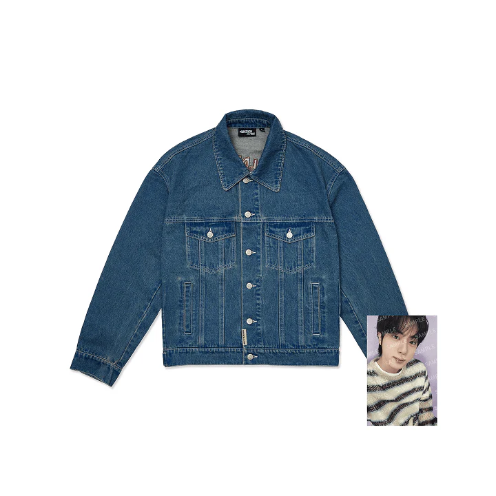 BTS JIN - RUNSEOKJIN OFFICIAL MD DENIM JACKET