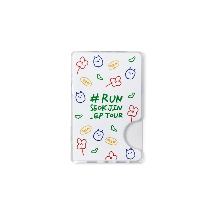 BTS JIN - RUNSEOKJIN OFFICIAL MD MAGNETIC CARD HOLDER VER. 1