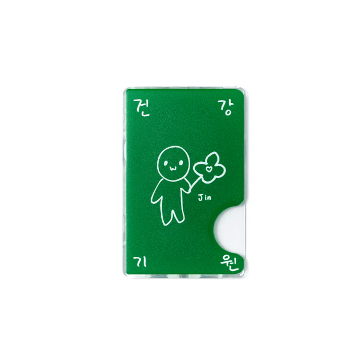 BTS JIN - RUNSEOKJIN OFFICIAL MD MAGNETIC CARD HOLDER VER. 4