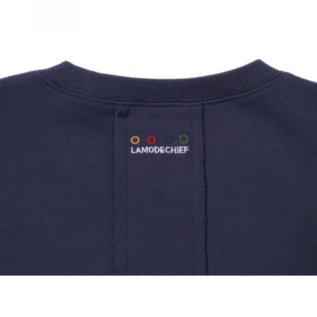 BTS JUNGKOOK PICK LAMODECHIEF SIMBOL L SWEATSHIRT (NAVY) - Image 13