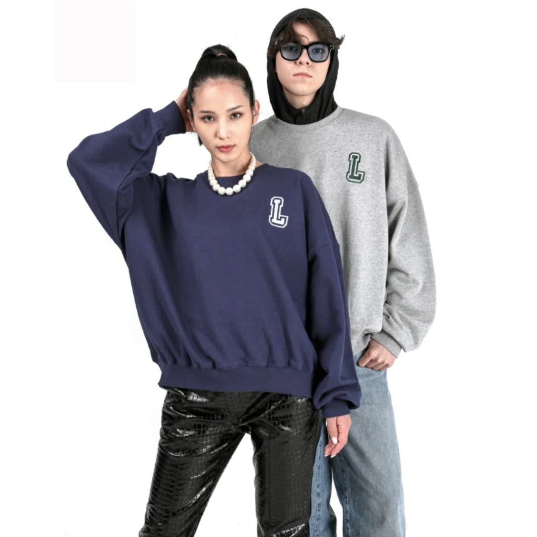 BTS JUNGKOOK PICK LAMODECHIEF SIMBOL L SWEATSHIRT (NAVY) - Image 3