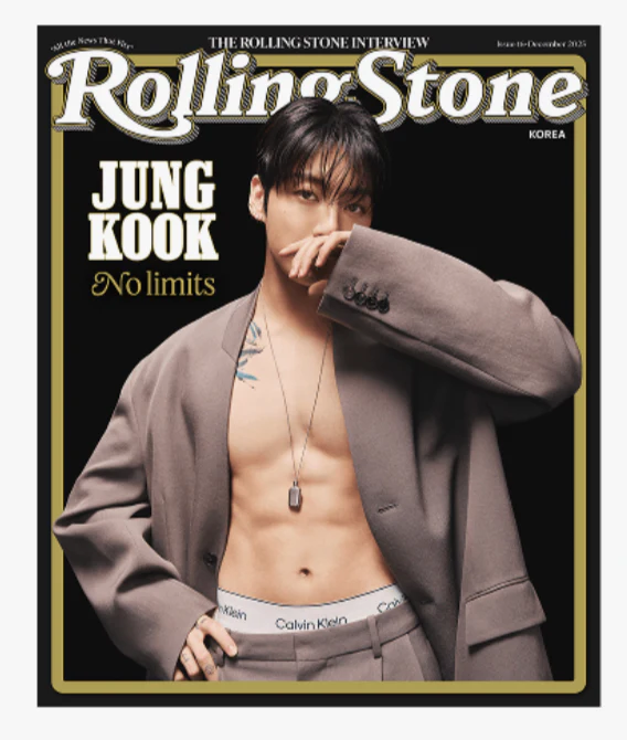 BTS JUNGKOOK - ROLLINGSTONE KOREA MAGAZINE 16TH ISSUE