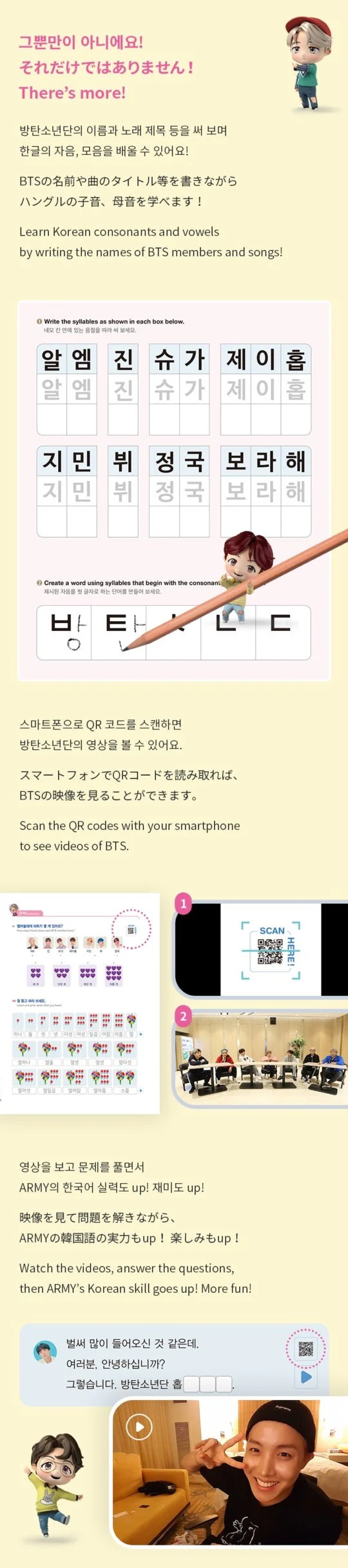 BTS - LEARN KOREAN WITH BTS GLOBAL EDITION NEW PACKAGE (English Ver.) - Image 3