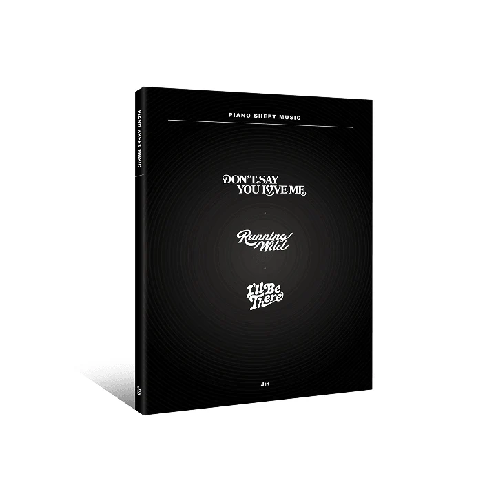 BTS - PIANO SHEET MUSIC : JIN (PACKAGE)