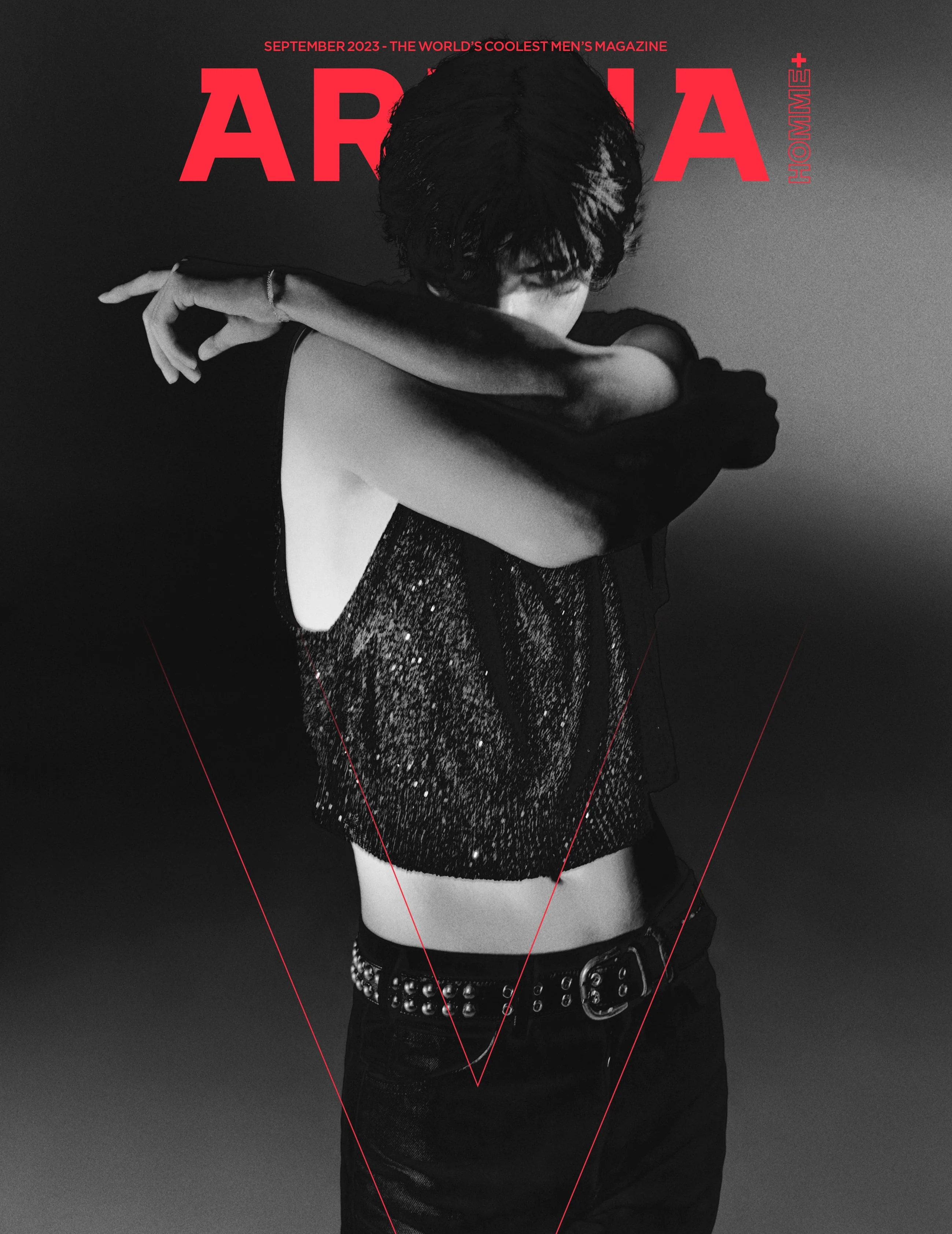 BTS V COVER ARENA HOMME MAGAZINE 2023 SEPTEMBER ISSUE - Image 3
