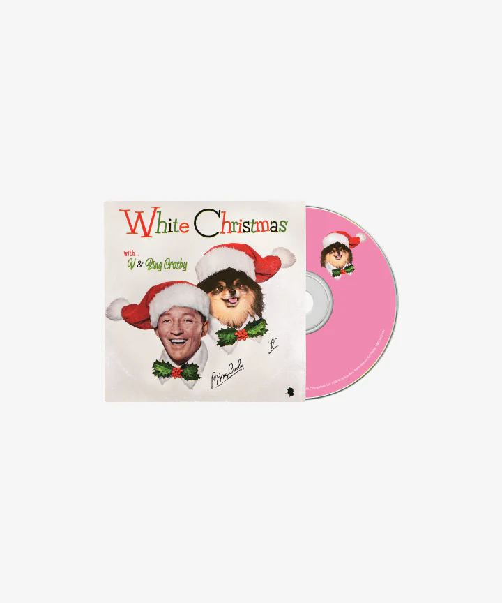 BTS V - WHITE CHRISTMAS V X BING CROSBY PINK CD
