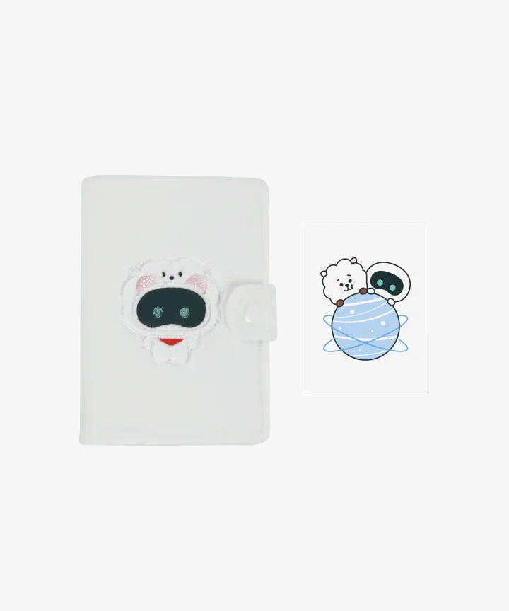 BTS - WOOTTEO X RJ COLLABORATION OFFICIAL MD PHOTO CARD BINDER