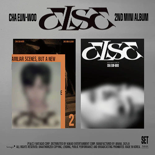 CHA EUN WOO - ELSE 2ND MINI ALBUM STANDARD
