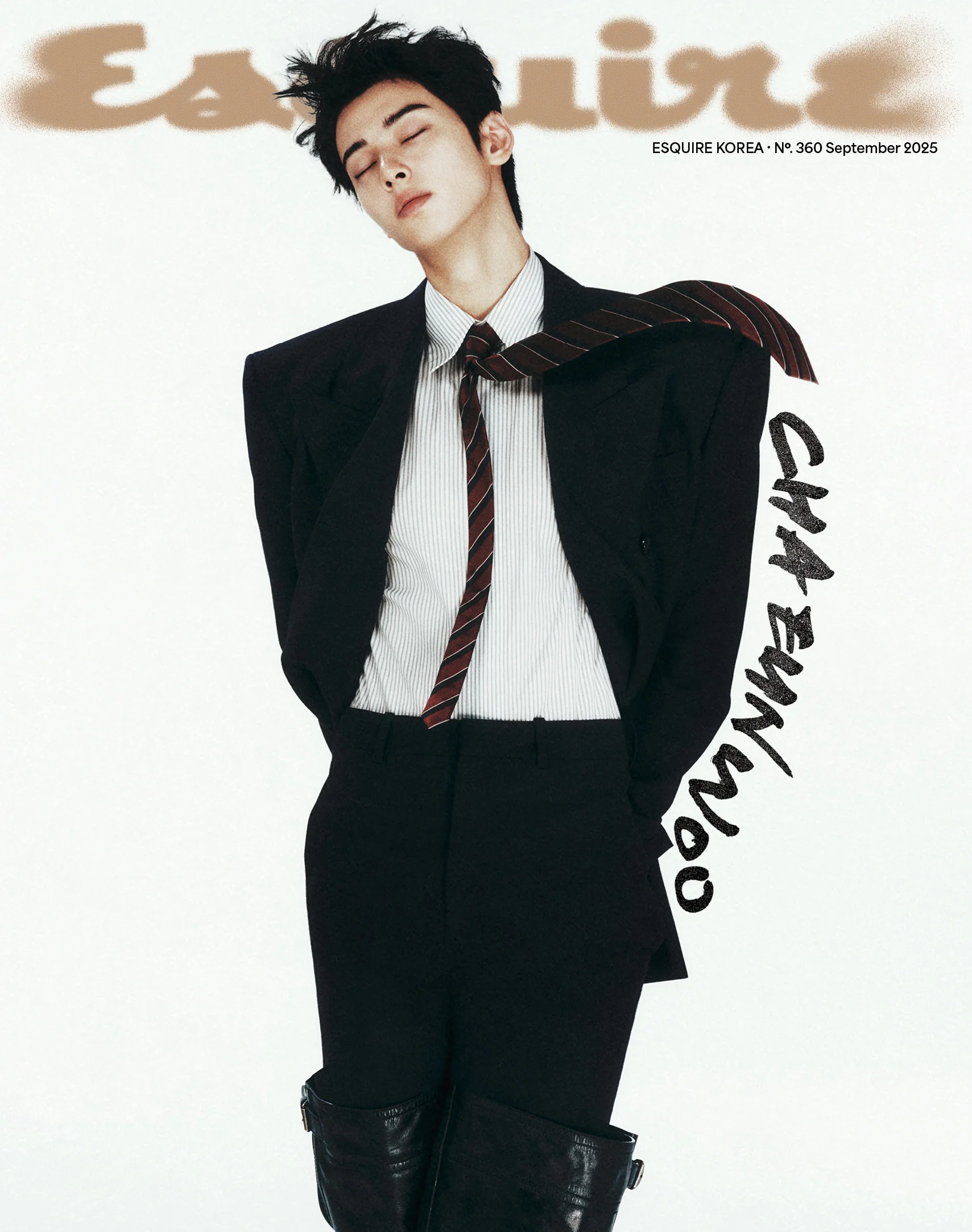 CHA EUN WOO - ESQUIRE MAGAZINE 2025 SEPTEMBER ISSUE - Image 2
