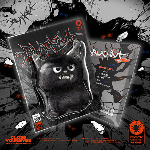 CLOSE YOUR EYES - BLAKCOUT 3RD MINI ALBUM BLACK CLting-i VER