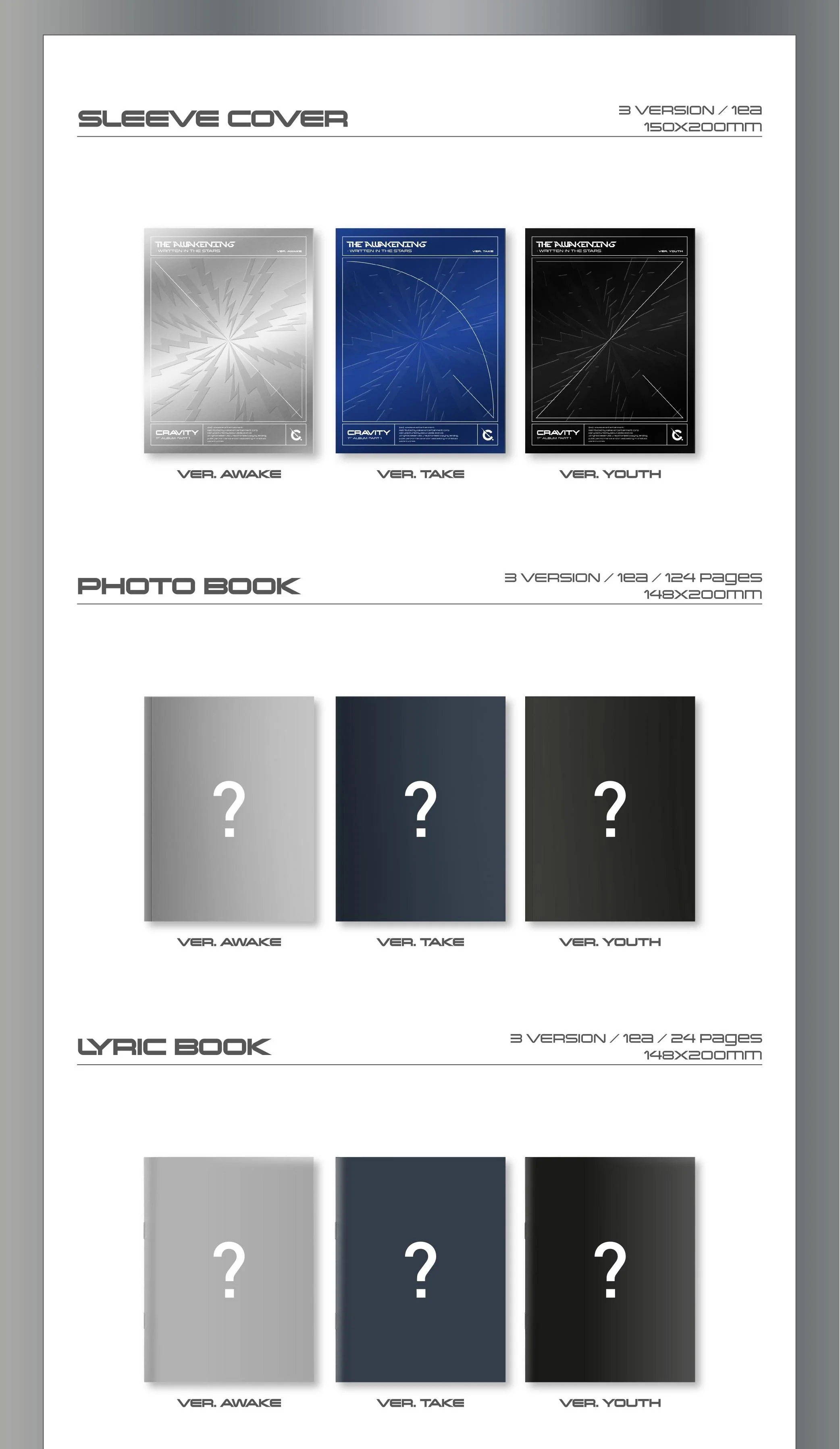 CRAVITY - 1ST FULL ALBUM PART.1 THE AWAKENING WRITTEN IN THE STARS - Image 6
