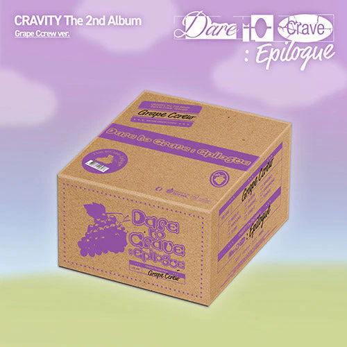 CRAVITY - DARD TO CRAVE : EPILOGUE 2ND ALBUM GRAPE CCREW VER