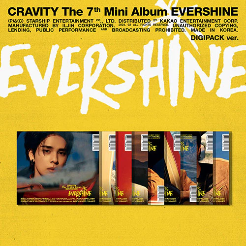 CRAVITY - EVERSHINE 7TH MINI ALBUM DIGIPACK VER.