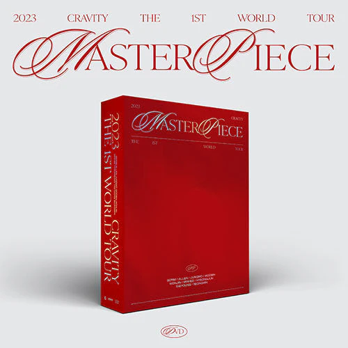 CRAVITY - MASTERPIECE 2023 CRAVITY THE 1ST WORLD TOUR DVD KIT VIDEO - Image 2