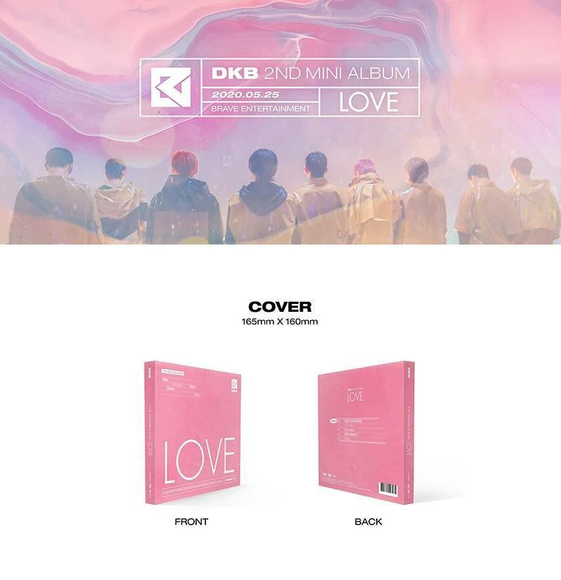 DKB - 2ND MINI ALBUM [LOVE] - Image 2