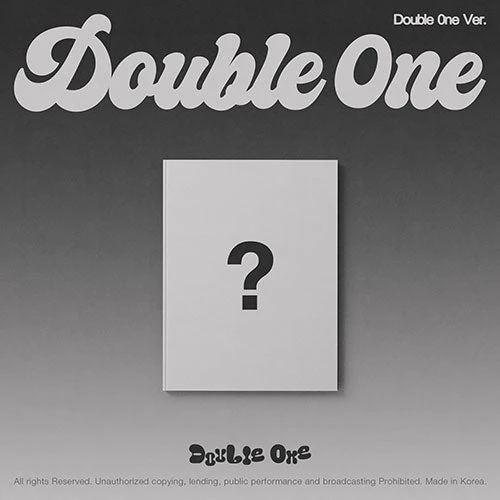 DOUBLE 0NE - XPERT 1ST MINI ALBUM DOUBLE 0NE VER