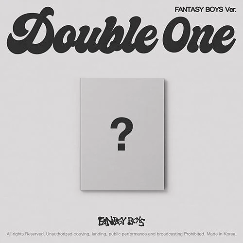 DOUBLE 0NE - XPERT 1ST MINI ALBUM FANTASY BOYS VER