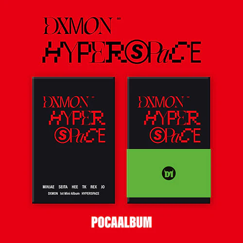 DXMON - HYPERSPACE 1ST MINI ALBUM POCAALBUM