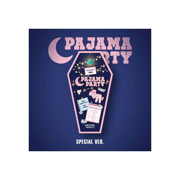 ENHYPEN - ENHYPEN WORLD COUPON CARD COLLECTION PAJAMA PARTY SPECIAL VER
