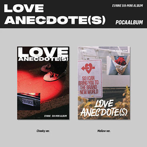 EVNNE - LOVE ANECDOTE(S) 5TH MINI ALBUM POCA VER
