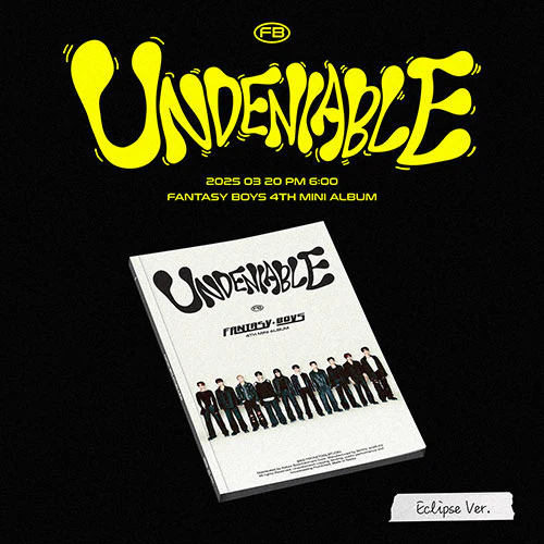 FANTASY BOYZ - UNDENIABLE 4TH MINI ALBUM STANDARD - Image 3