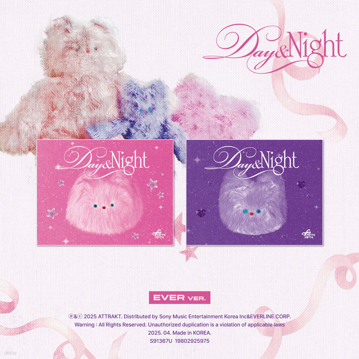 FIFTY FIFTY - DAY AND NIGHT 3RD MINI ALBUM EVER VER