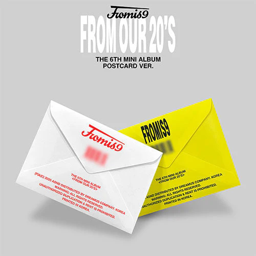 FROMIS_9 - FROM OUR 20'S THE 6TH MINI ALBUM POSTCARD VER