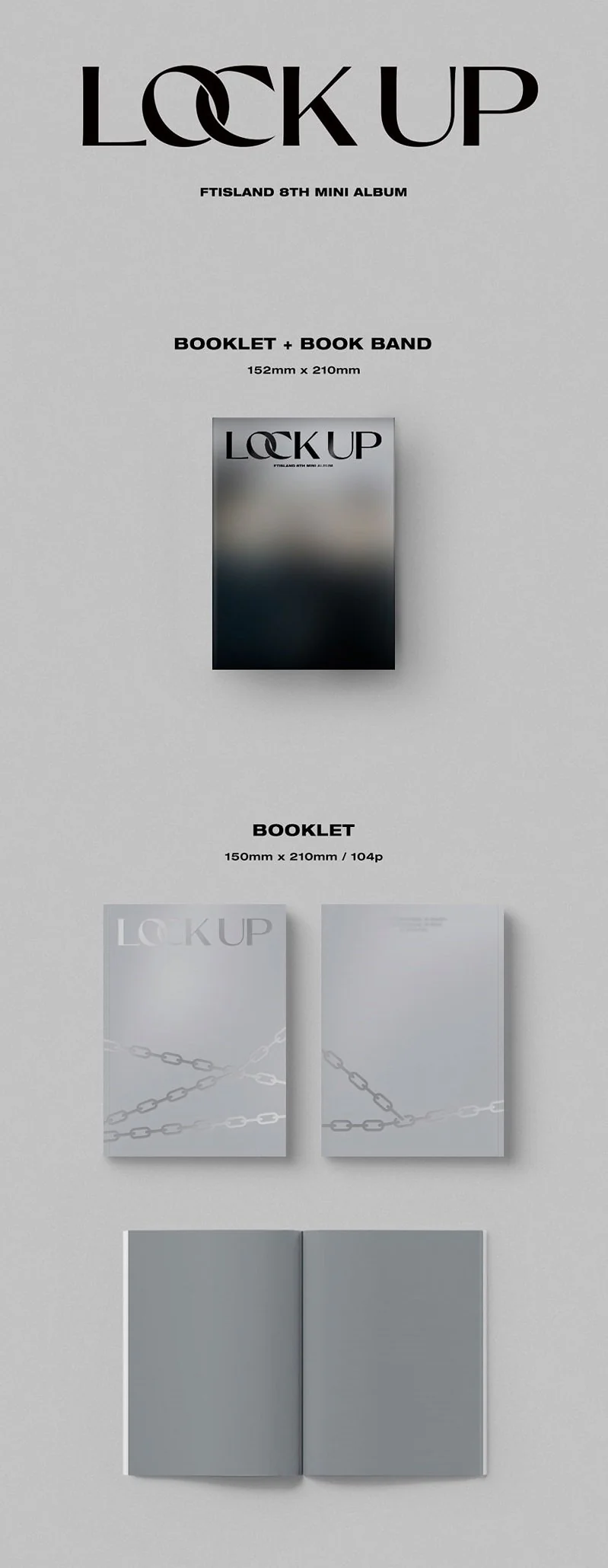 FTISLAND - 8TH MINI ALBUM LOCK UP - Image 3