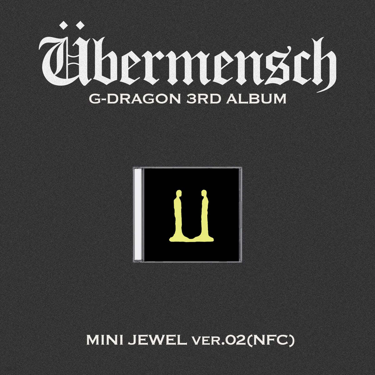 G-DRAGON - UBERMENSCH 3RD ALBUM MINI JEWEL CASE VER(NFC) - Image 4