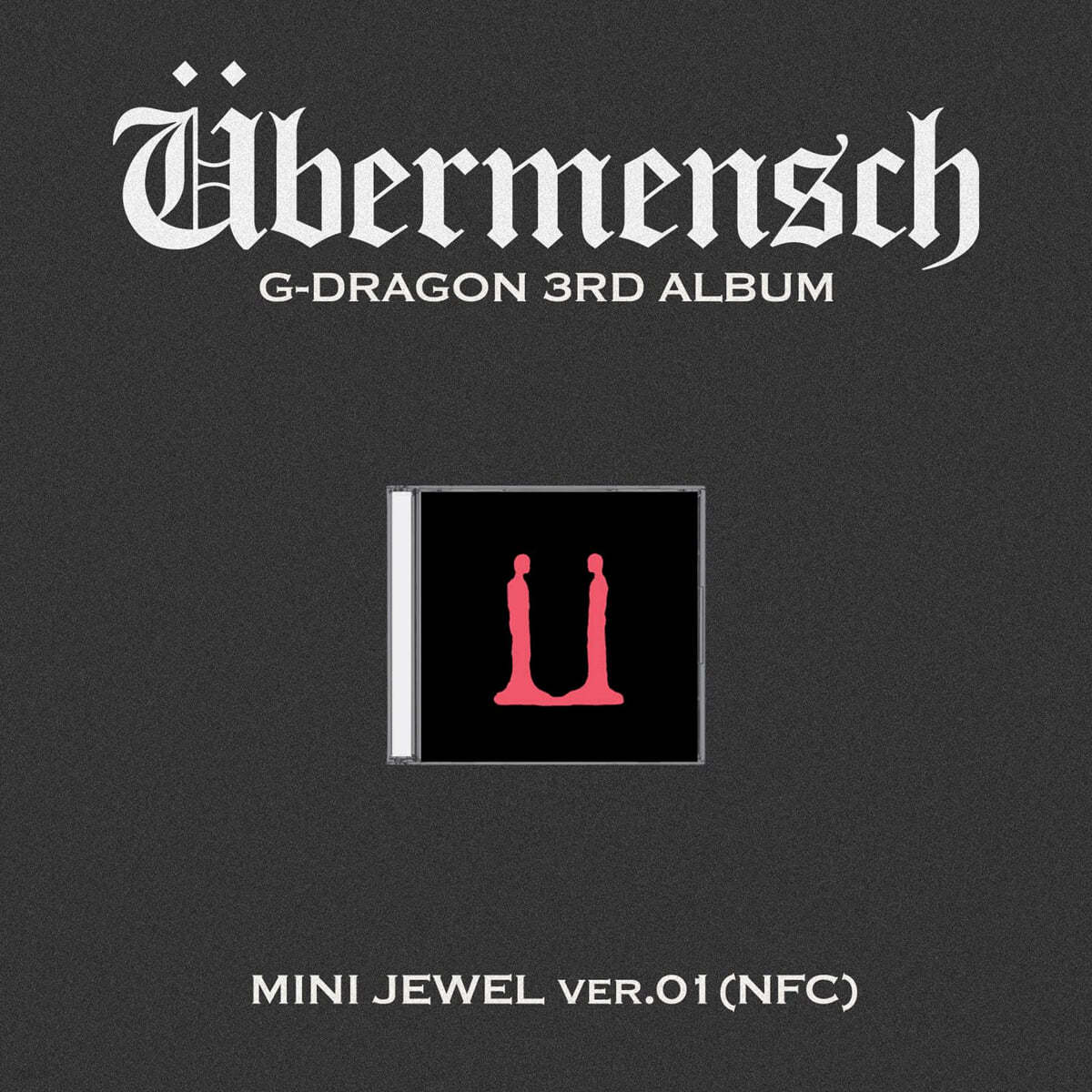 G-DRAGON - UBERMENSCH 3RD ALBUM MINI JEWEL CASE VER(NFC) - Image 5