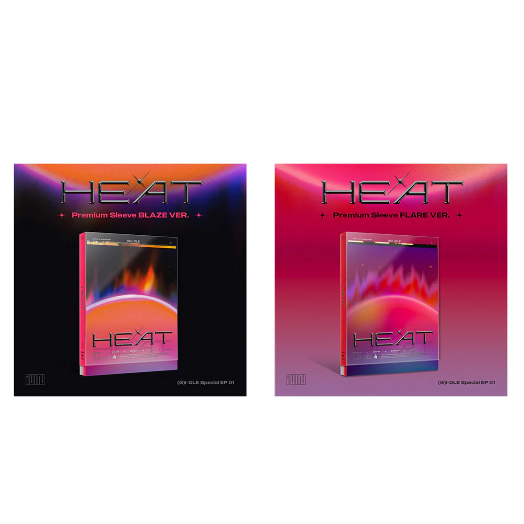 (G)I-DLE - HEAT SPECIAL ALBUM SLEEVE VER.