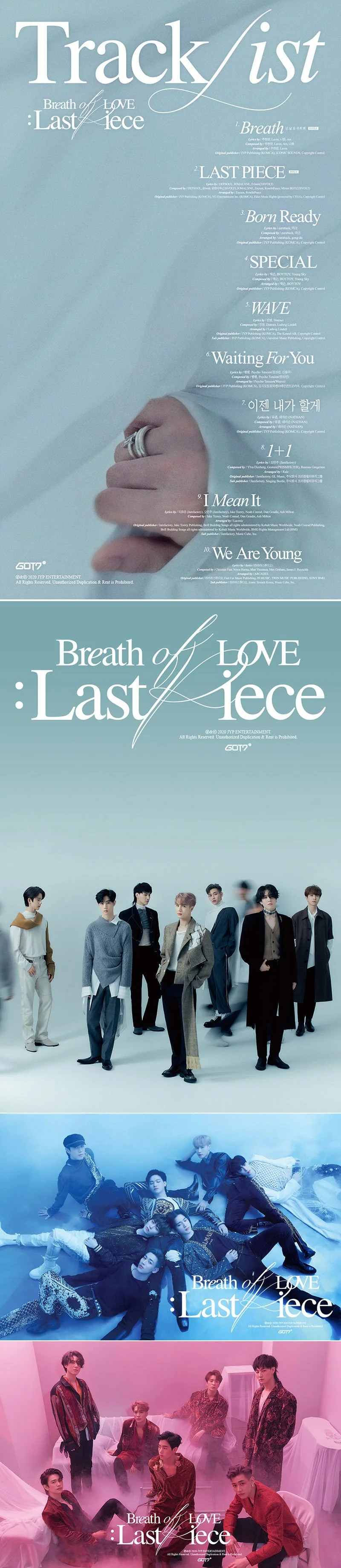 GOT7 - 4TH FULL ALBUM [BREATH OF LOVE : LAST PIECE] - Image 5