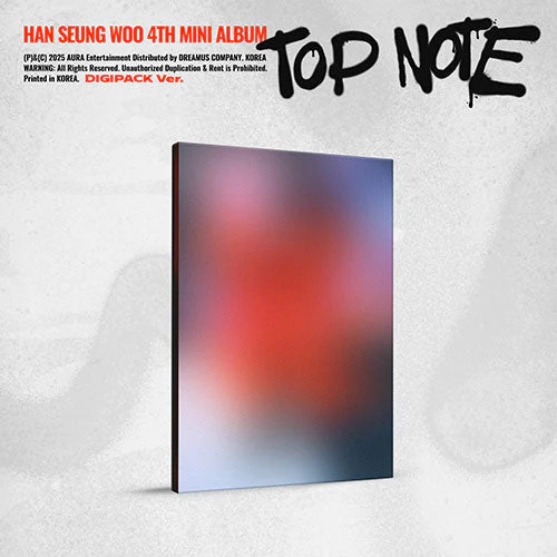 HAN SEUNG WOO - TOP NOTE 4TH MINI ALBUM DIGIPACK VER