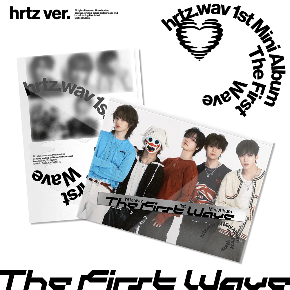 [Pre-Order] HRTZ.WAV - THE FIRST WAVE 1ST MINI ALBUM STANDARD - Image 2