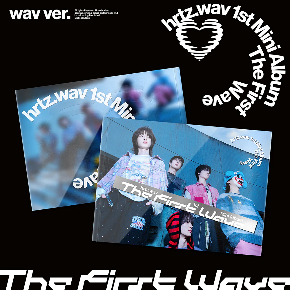 [Pre-Order] HRTZ.WAV - THE FIRST WAVE 1ST MINI ALBUM STANDARD - Image 3