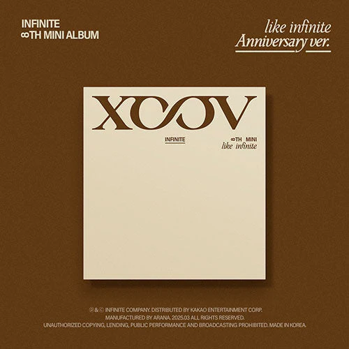 INFINITE - LIKE INFINITE 8TH MINI ALBUM ANNIVERSARY VER