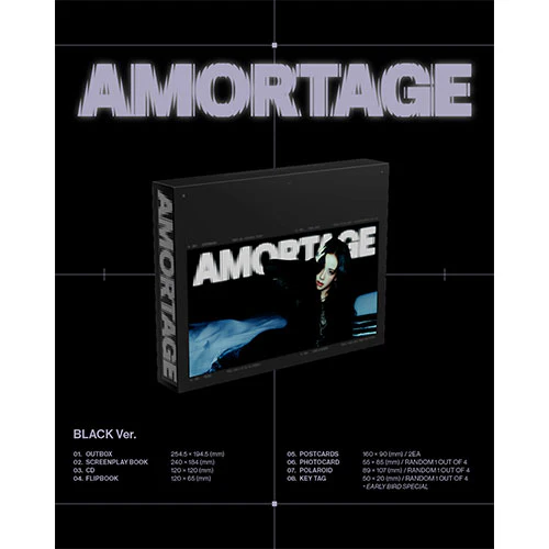 JISOO - AMORTAGE MINI ALBUM EXCLUSIVE EDITION - Image 2