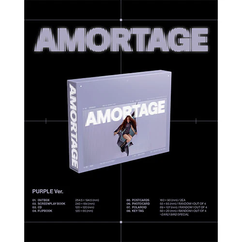 JISOO - AMORTAGE MINI ALBUM EXCLUSIVE EDITION - Image 3