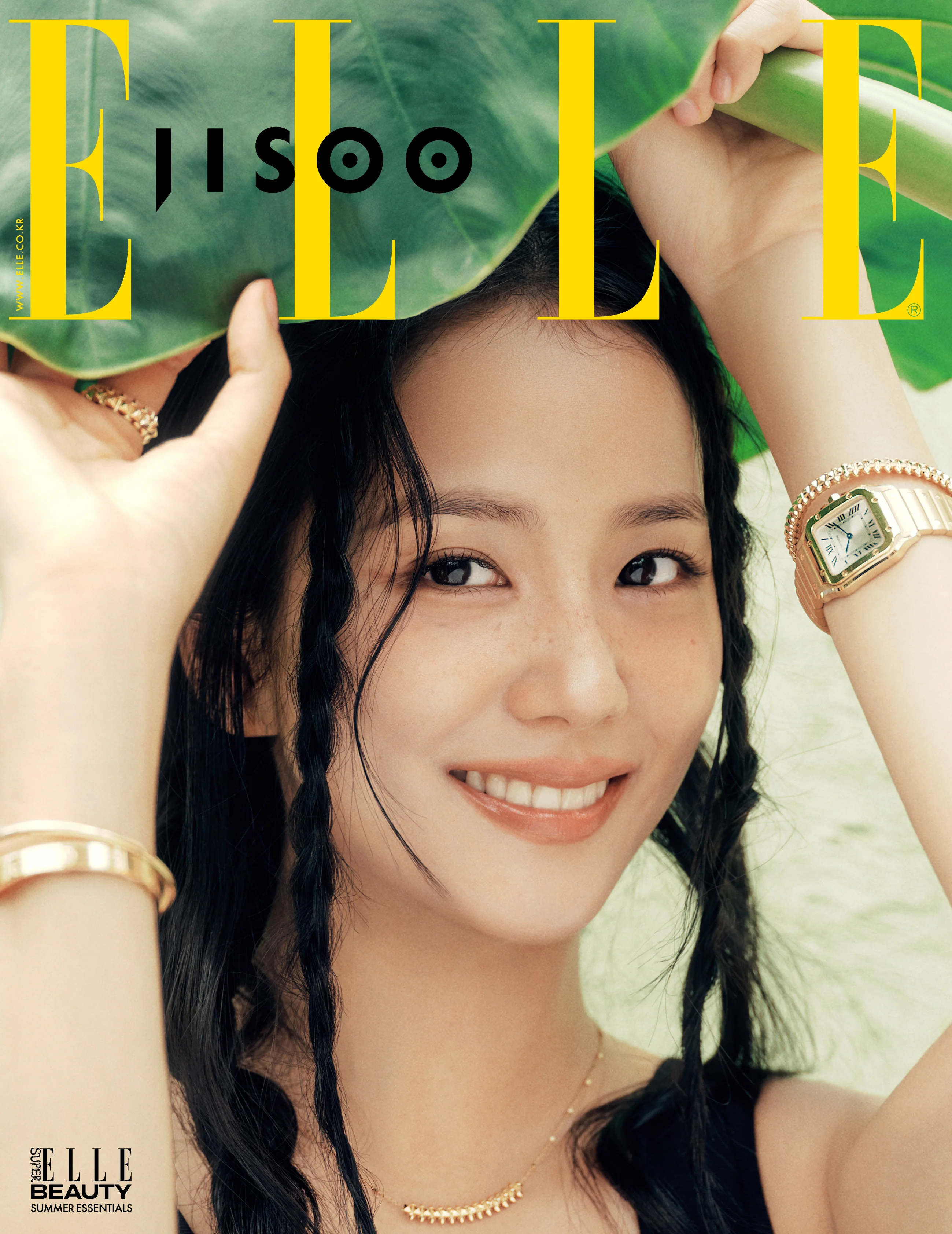 JISOO - ELLE MAGAZINE 2025 JULY ISSUE - Image 3