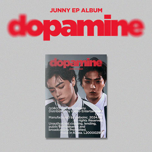 JUNNY - DOPAMINE EP ALBUM PHOTOBOOK