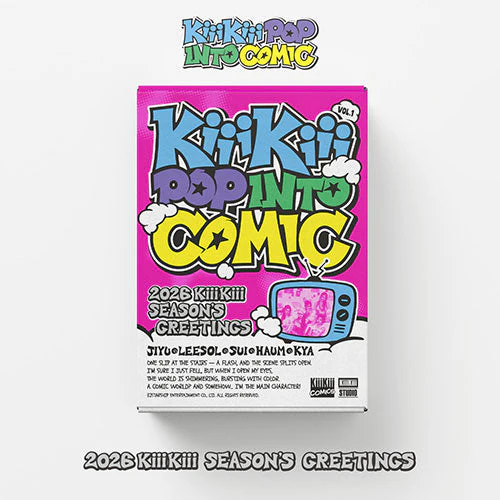 KIII KIII - KIIIKIII POP INTO COMIC 2026 SEASONS' GREETINGS