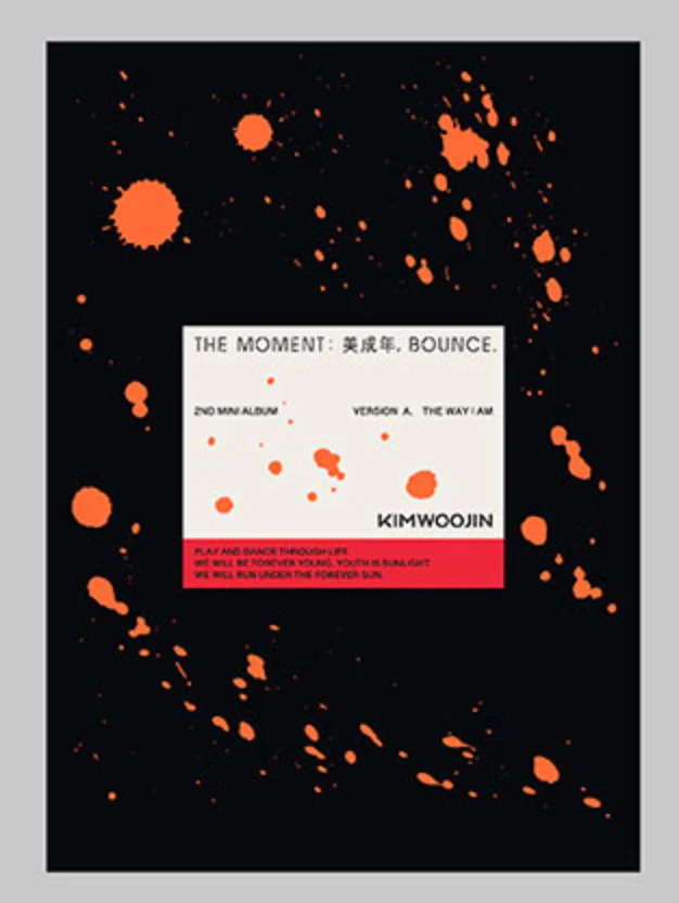 KIM WOOJIN - THE MOMENT 美成年, BOUNCE ALBUM - Image 2