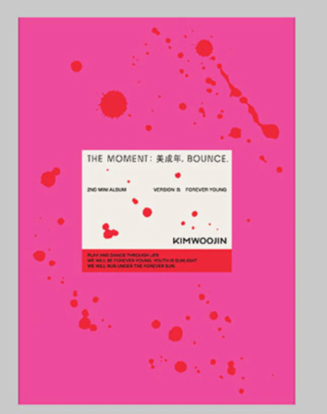 KIM WOOJIN - THE MOMENT 美成年, BOUNCE ALBUM - Image 3