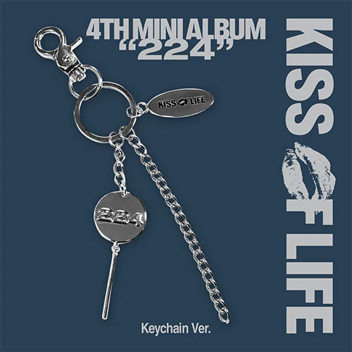 KISS OF LIFE - 224 4TH MINI ALBUM KEYCHAIN VER