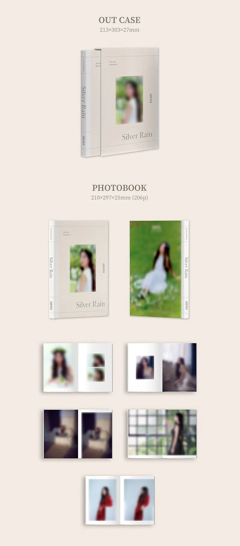 KWON EUNBI - THE FIRST PHOTO BOOK SILVER RAIN - Image 3