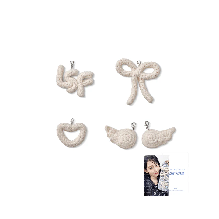 LE SSERAFIM - KKUROCHET 2ND OFFICIAL MD POUCH CHARM SET